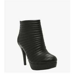 Torrid Quilted Moto Booties